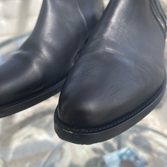 Aquatalia Black Leather Chelsea Boot, EUC - Picture 5 of 8